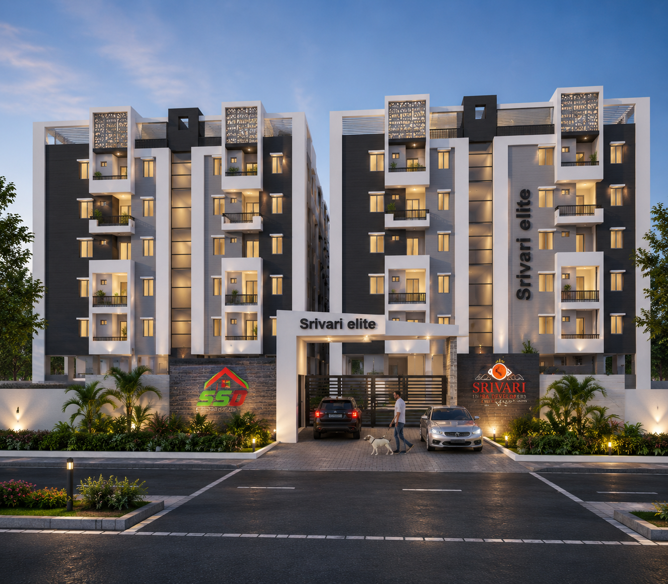Srivari Elite luxury gated community, Ameenpur, Hyderabad